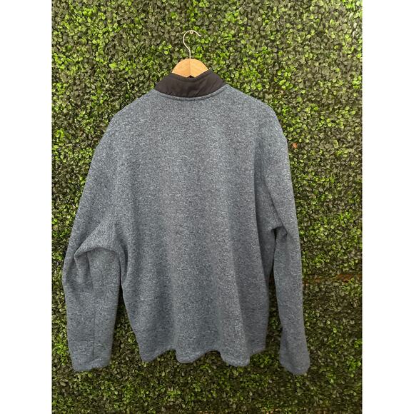 Eddie Bauer Fleece Pullover Sweater, Blue Men’s size XXL - Picture 6 of 6